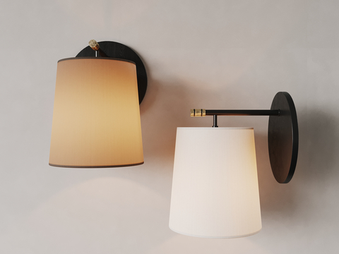 Middle style wall lamp