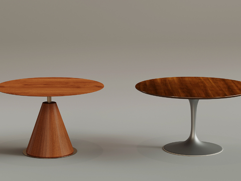 Modern round dining table