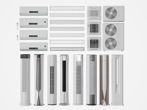 Vertical air conditioner wall-mounted air conditioner