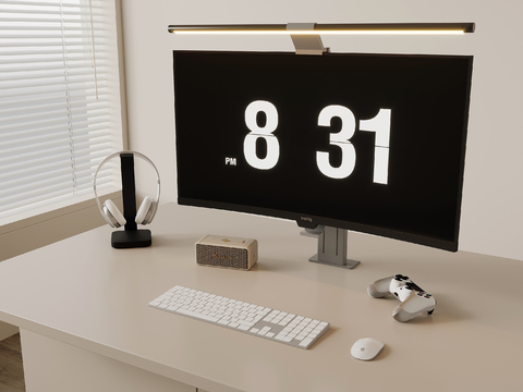 Modern desktop computer monitor