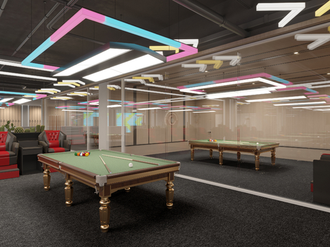 Modern Billiards Room Box Stadium