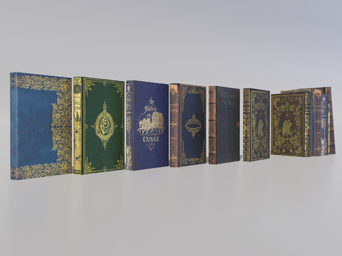 European-style book book collection