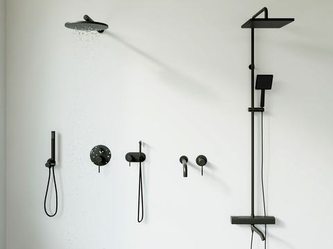 Embedded shower head