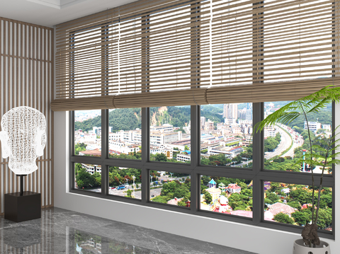 New Chinese Bamboo Blinds Venetian Blinds Roller Blinds