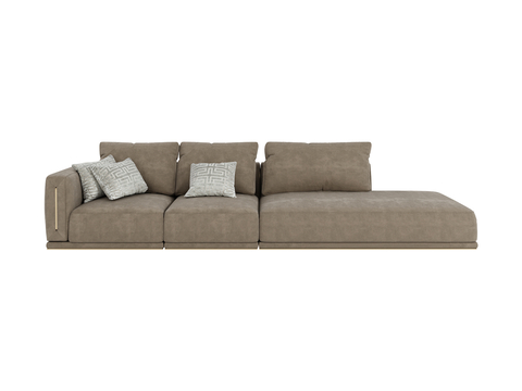 Longhi-Atar multi-person sofa