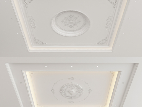 European-style ceiling