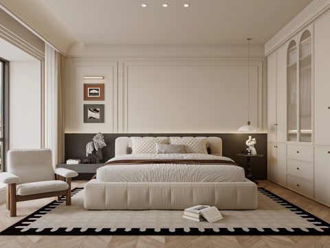 French Master Bedroom