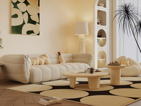 Cream style sofa