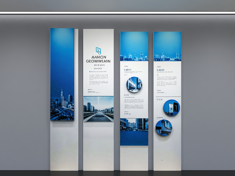 Modern Enterprise Wall Office Culture Wall Slogan Display Wall