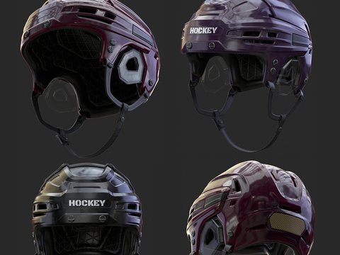 Hockey helmet sports helmet