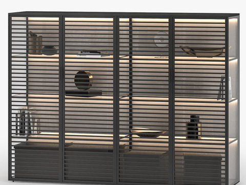 Rimadesio modern bookcase