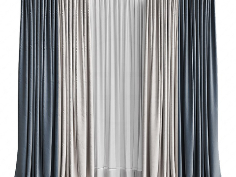 Modern Plain Curtain Screen