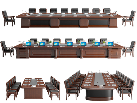 Modern Conference Table and Chair Chair