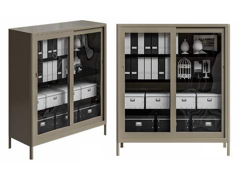 Modern Data Cabinet File Cabinet Locker