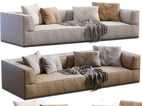 Modern Multiplayer Sofa Soft Sofa