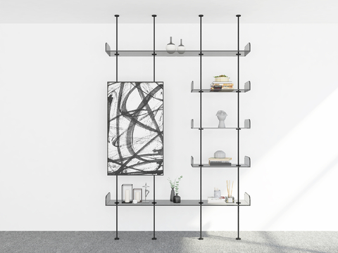 Modern Decorative Rack Storage Rack