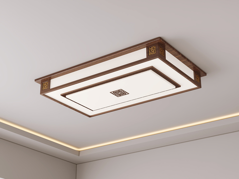 New Chinese ceiling lamp square ceiling lamp