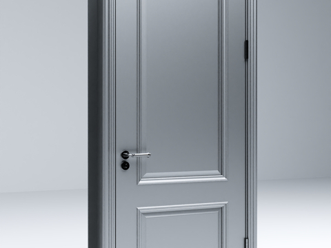 Modern entry door swing door bedroom door