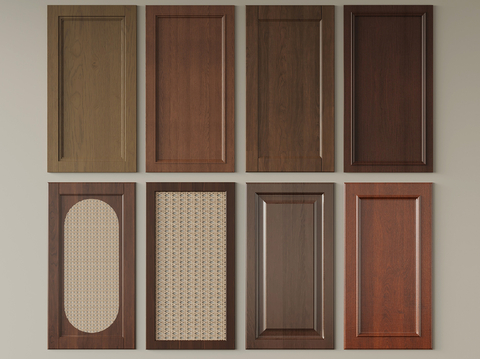 Middle Style Cabinet Door Panel Wood Grain Door Panel