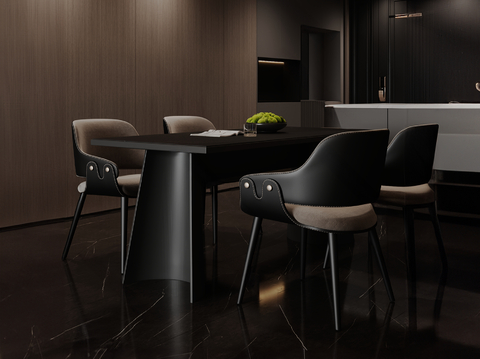 Modern Dining Table and Chair