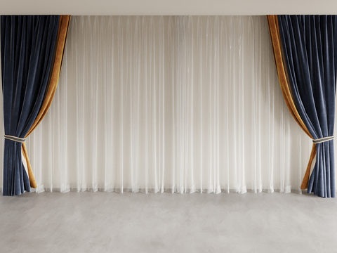 Curtain Roman Curtain Gauze Curtain Living Room Curtain Bedroom Curtain