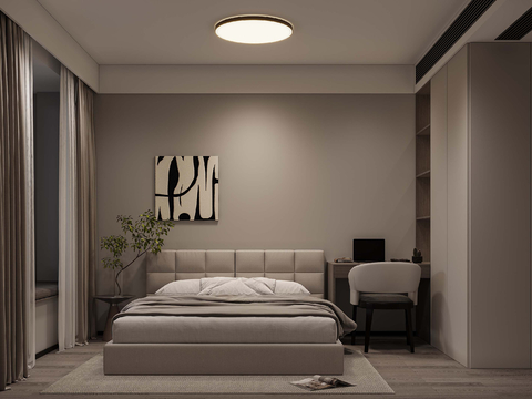 Italian Minimalist Bedroom Second Bedroom