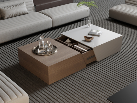 Modern mother and child coffee table