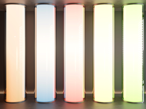 Modern Column Column Luminous Column Lamp Post