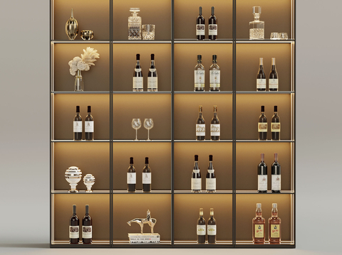 Modern Wine Cabinet Wine Rack