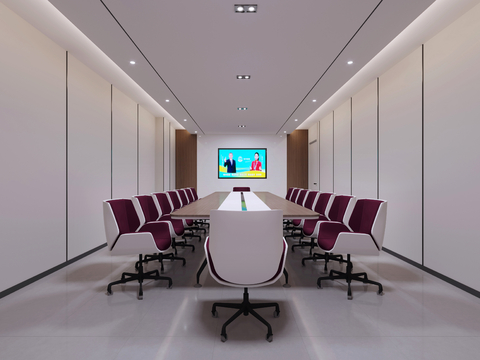 Modern small conference room