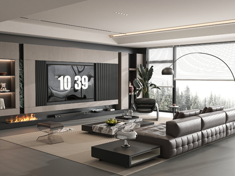 modern living room