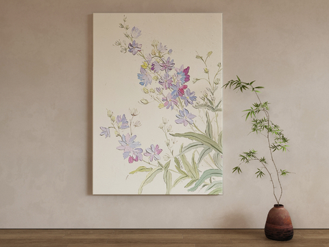 Modern Flower Oil Painting Decorative Painting