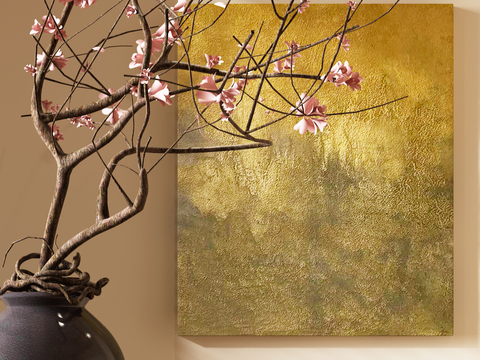 New Chinese Texture Painting Decorative Painting Art Painting Hanging Painting