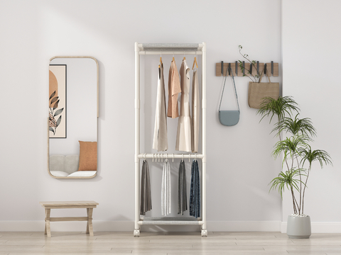 Modern Hanger Floor Hanger Coat Rack