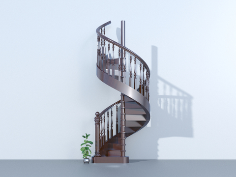 American spiral staircase