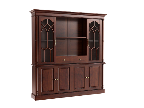 European-style Bookcase Showcase