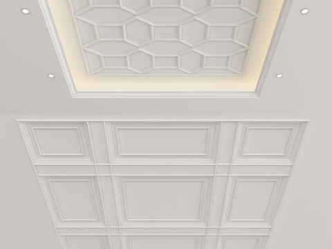 European-style ceiling