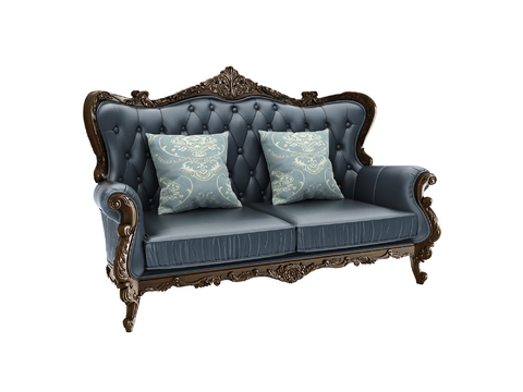 European-style double sofa