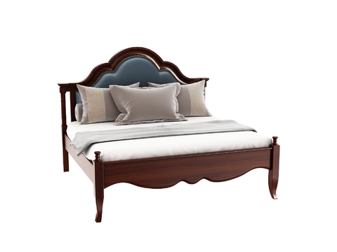 European-style double bed