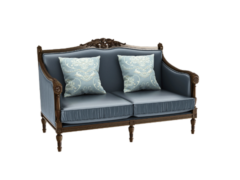 European-style double sofa