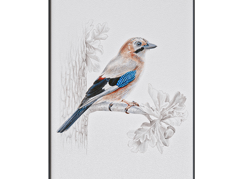 NC Design Decorative Painting Art Painting Animal Painting Hand-painted