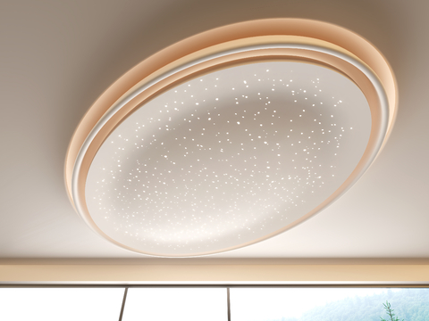 Modern Elliptical Star Ceiling