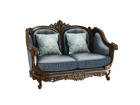 European-style double sofa