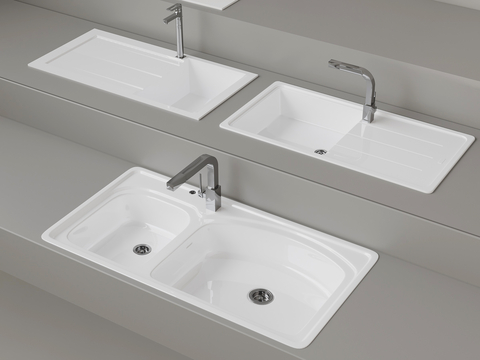 Bathroom basin integrated basin ceramic basin