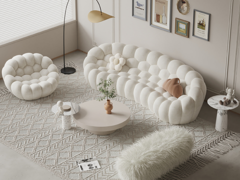 Cream style sofa