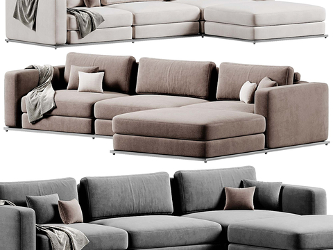 Corner sofa Multiplayer sofa