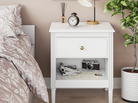 Nordic bedside table