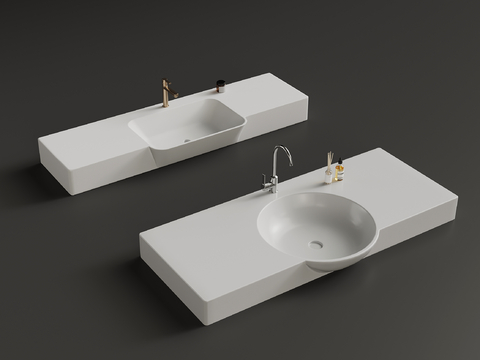 Modern table basin wash basin integrated basin