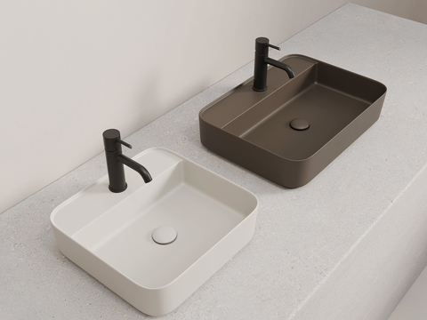 Modern basin wash basin counter basin faucet