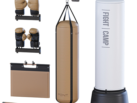 Modern sandbag fitness equipment